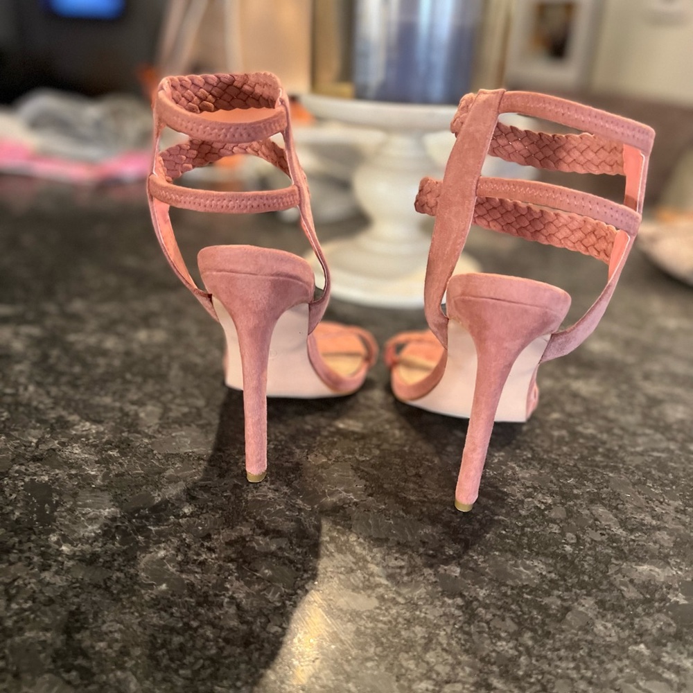 Fashion Nova Set Fire Heeled Sandal - Blush (NWOB) - Picture 11 of 15